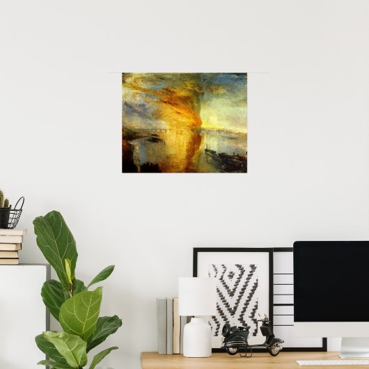 Joseph Turner Art Poster (Thuiskantoor)
