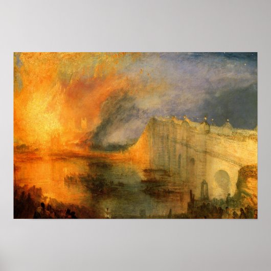 Joseph Turner Art Poster (Voorkant)