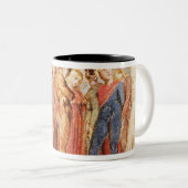 Joseph van Arimathea preaching Tweekleurige Koffiemok (Voorkant rechts)