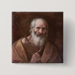 Joseph van Nazareth Vierkante Button 5,1 Cm