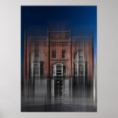 Joseph White Building No 7 Kleur Blur Versie Poster (Voorkant)