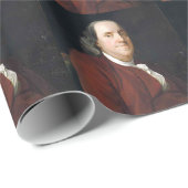 Joseph Wright- Benjamin Franklin Cadeaupapier (Rol Hoek)