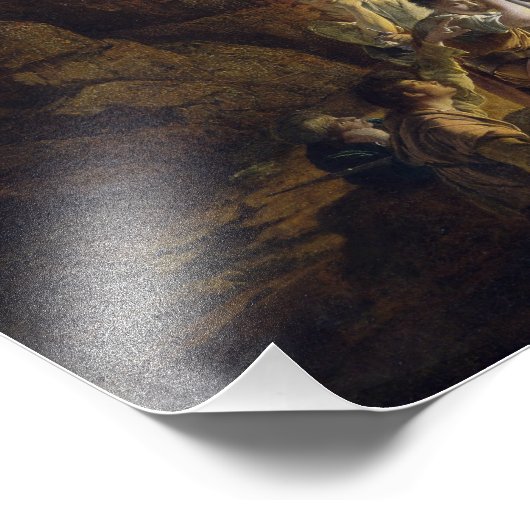 Joseph Wright of Derby Grotto Poster (Hoek)