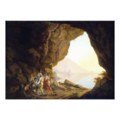 Joseph Wright of Derby Grotto Poster (Voorkant)