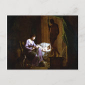 Joseph Wright of Derby Penelope onthult haar web Briefkaart (Voorkant)