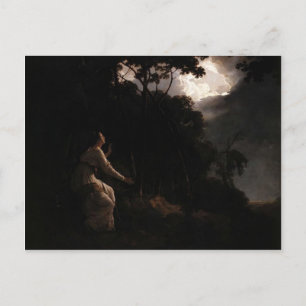 Joseph Wright- The Lady in Milton's Comus Briefkaart