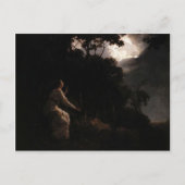 Joseph Wright- The Lady in Milton's Comus Briefkaart (Voorkant)