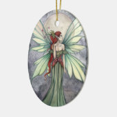 Josephina Lovely Green Fairy Art Ornament (Links)