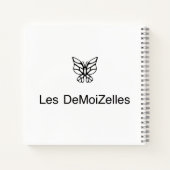 Josephine aux grandes boucles d'oreilles mode notitieboek (Achterkant)