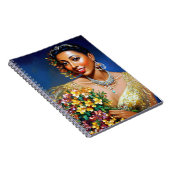 Josephine Baker Floral Art Notitieboek (Rechterzijde)