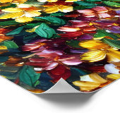 Josephine Baker Floral Art Poster (Hoek)