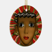 Josephine Baker in de 21ste eeuw (gepersonaliseerd Keramisch Ornament (Rechts)