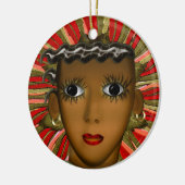 Josephine Baker in de 21ste eeuw (gepersonaliseerd Keramisch Ornament (Links)