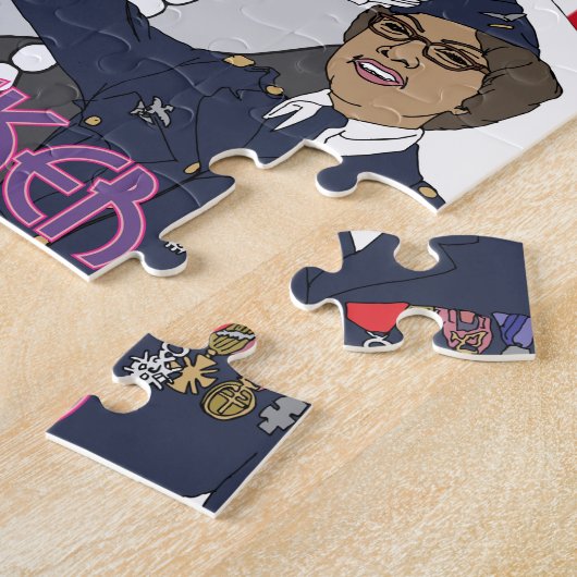 Josephine Baker Legpuzzel (Zijkant)