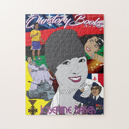 Josephine Baker Legpuzzel (Verticaal)