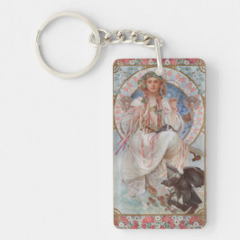 Josephine Crane Bradley als Lavia door Alphonse Mu Sleutelhanger