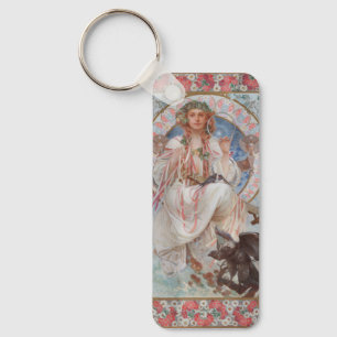 Josephine Crane Bradley als Lavia door Alphonse Mu Sleutelhanger