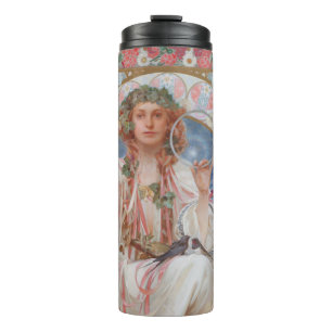 Josephine Crane Bradley als Lavia door Alphonse Mu Thermosbeker