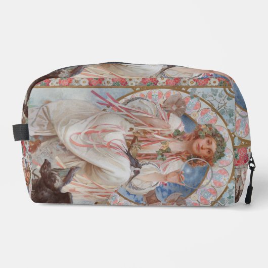 Josephine Crane Bradley als Lavia door Alphonse Mu Toilettasje (Voorkant)