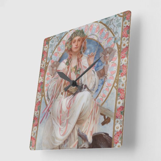 Josephine Crane Bradley als Lavia door Alphonse Mu Vierkante Klok (Hoek)