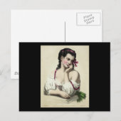 Josephine Ducollet - Reverie, na Fantin Latour Briefkaart (Voorkant / Achterkant)