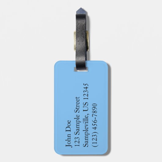 Josephine Lake Trail met Mount Guild bij Glacier Bagagelabel (Achterkant verticaal)