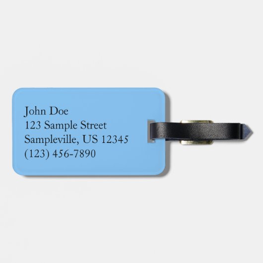 Josephine Lake Trail met Mount Guild bij Glacier Bagagelabel (Achterkant horizontaal)