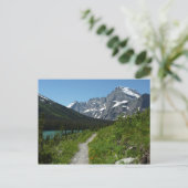 Josephine Lake Trail met Mount Guild bij Glacier Briefkaart (Staand voorkant)