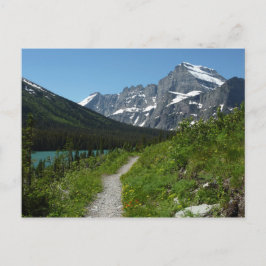 Josephine Lake Trail met Mount Guild bij Glacier Briefkaart