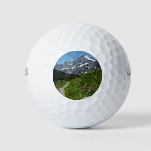 Josephine Lake Trail met Mount Guild bij Glacier Golfballen (Voorkant)