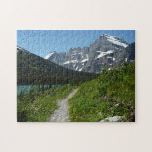 Josephine Lake Trail met Mount Guild bij Glacier Legpuzzel