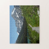 Josephine Lake Trail met Mount Guild bij Glacier Legpuzzel (Verticaal)