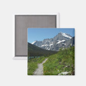 Josephine Lake Trail met Mount Guild bij Glacier Magneet (Voorkant / Achterkant)