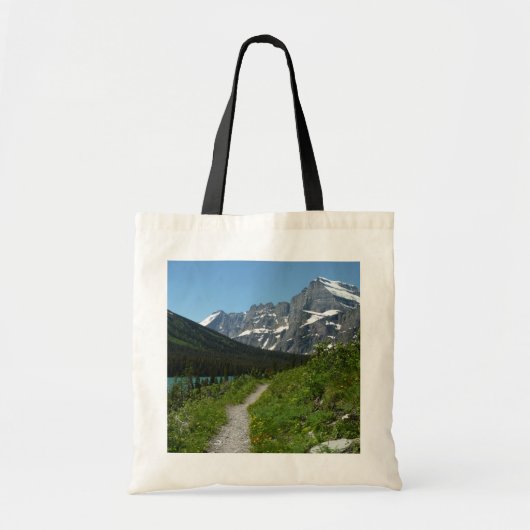 Josephine Lake Trail met Mount Guild bij Glacier Tote Bag (Voorkant)