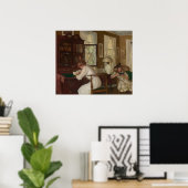 Josephine Mercie van Edmund Tarbell  Print (Thuiskantoor)