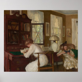 Josephine Mercie van Edmund Tarbell Print