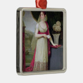 Josephine Tasher de la Pagerie Empress Metalen Ornament (Rechts)