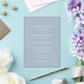 Josephine Traditionele bruiloft Acryl Uitnodigingen (Insitu (Huwelijk))