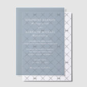 Josephine Traditionele bruiloft Vellum Uitnodigingen (Offset (Uitnodiging))