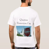 JosephLied/VraagMormonisme T-shirt (Achterkant)