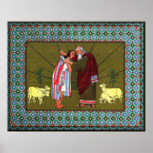 Joseph's Coat van Vele Kleuren Poster (Voorkant)