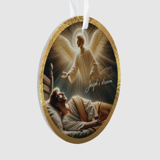 Joseph's Dream Acryl Ornament (voorkant)