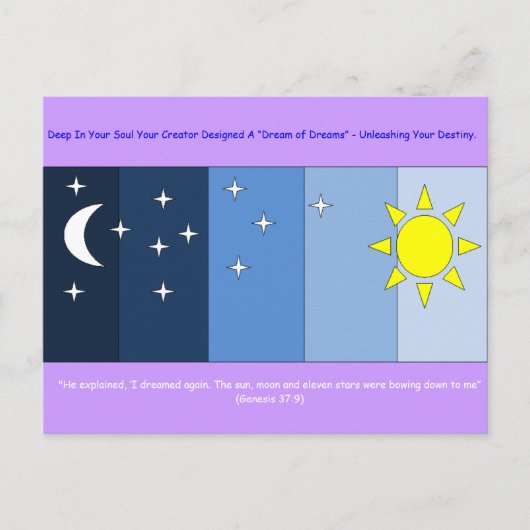 Joseph's Dream Briefkaart (Voorkant)
