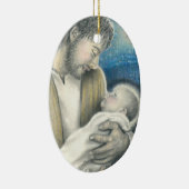 Joseph's Lullaby kerstversiering Keramisch Ornament (Rechts)