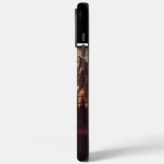 Joseph's Moose houtsnijwerk Case-Mate iPhone Case (Achterkant / Links)