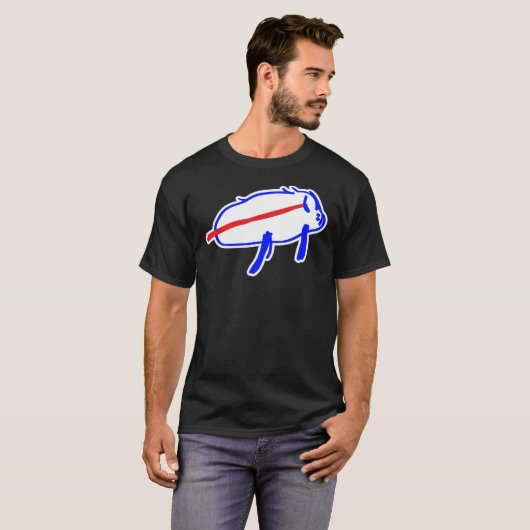 Josh Allen Drawing T-shirt (Voorkant volledig)