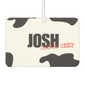Josh "Angus Beef" Trendy luchtverfrisser (Voorkant)