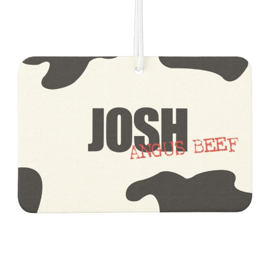 Josh "Angus Beef" Trendy luchtverfrisser (Voorkant)