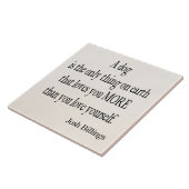  Josh Billings Dog Love Yourself Quote Tegeltje (Zijkant)