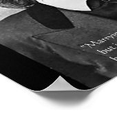 Josh Billings "Marry 4 Love" Citaat Poster Prints (Hoek)